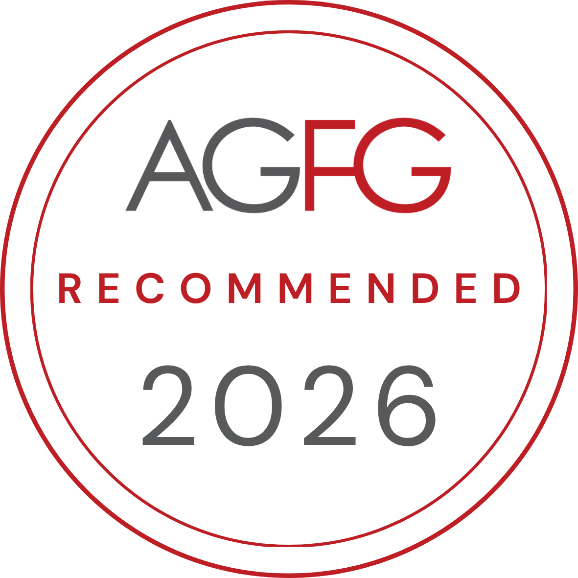 AGFG Recommended 2026